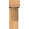 Ekena Millwork Traditional Block Smooth Bracket w/ Offset Brace, Western Red Cedar, 5 1/2"W x 16"D x 16"H BKT0604X16X16TRA05SWR - alternate 4